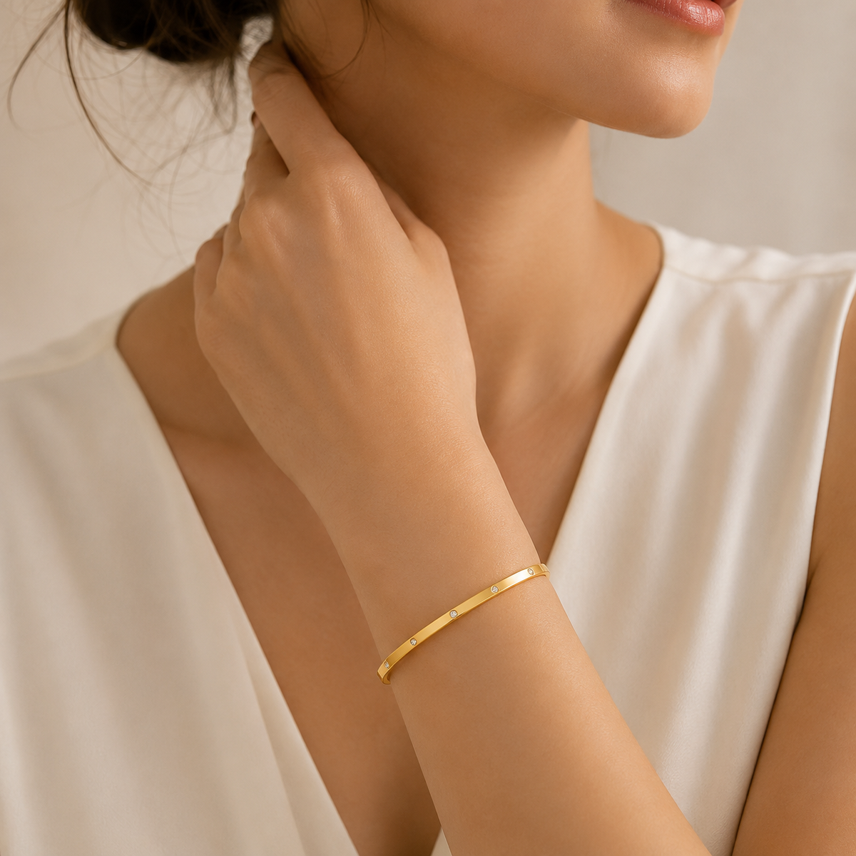 Eterna Diamond Bangle